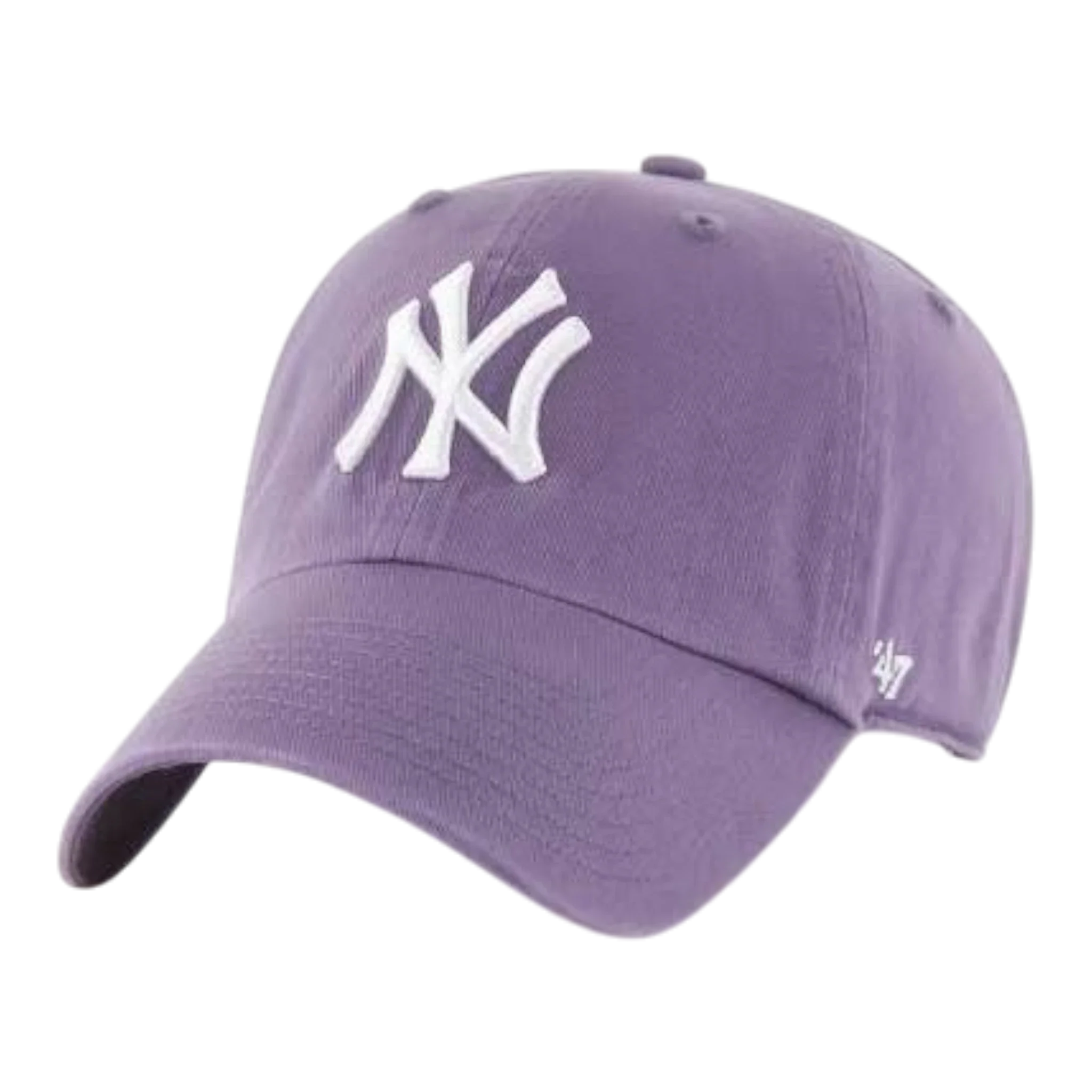 47 Brand Clean Up New York Yankees Strapback Hat — Iris Adjustable Cap