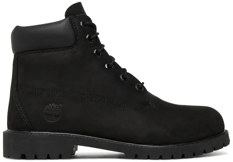 Timberland 6-Inch Men's Boots — Black/Black Leather