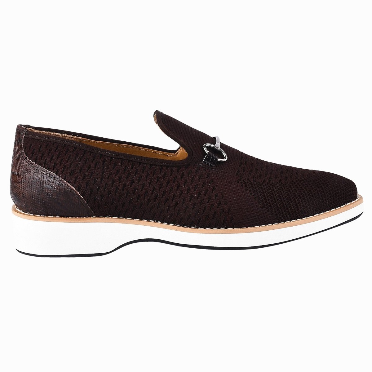 Liberty Zeno Jack Mens Leather Textile Casual Loafers