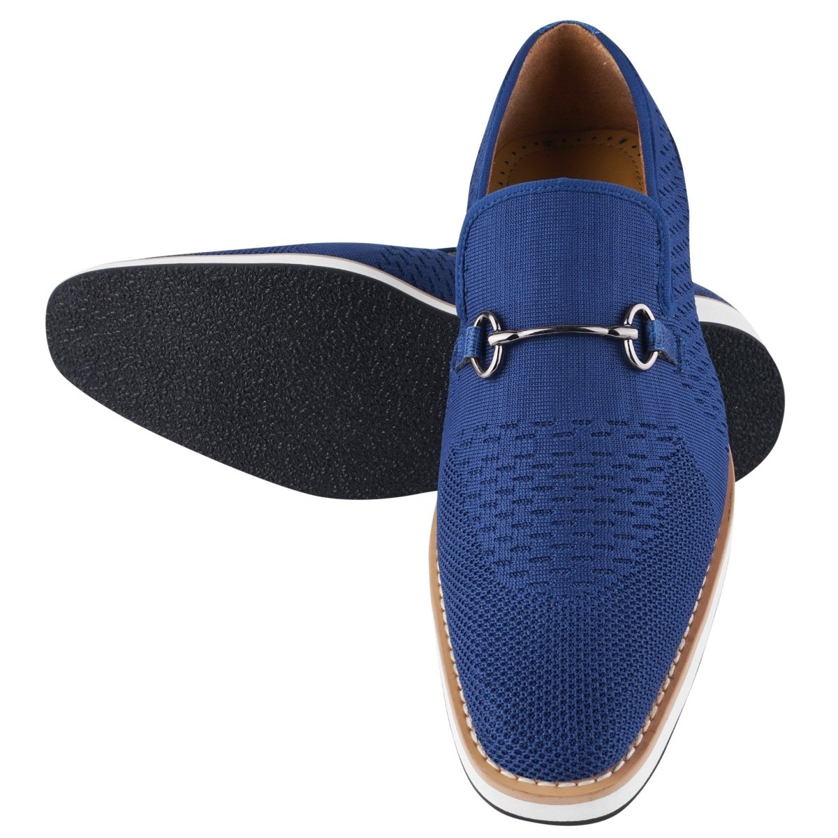 Liberty Zeno Jack Mens Leather Textile Casual Loafers