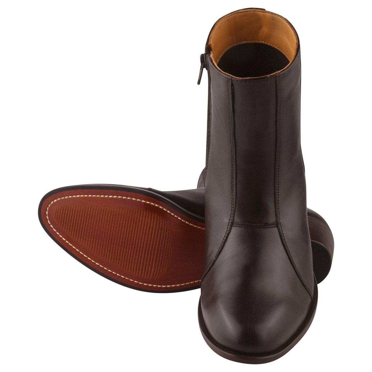 Liberty Zeno Jazzy Jackman Leather Ankle Length Boots for Men