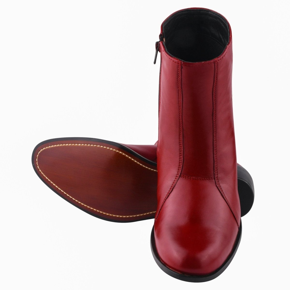 Liberty Zeno Jazzy Jackman Leather Ankle Length Boots for Men
