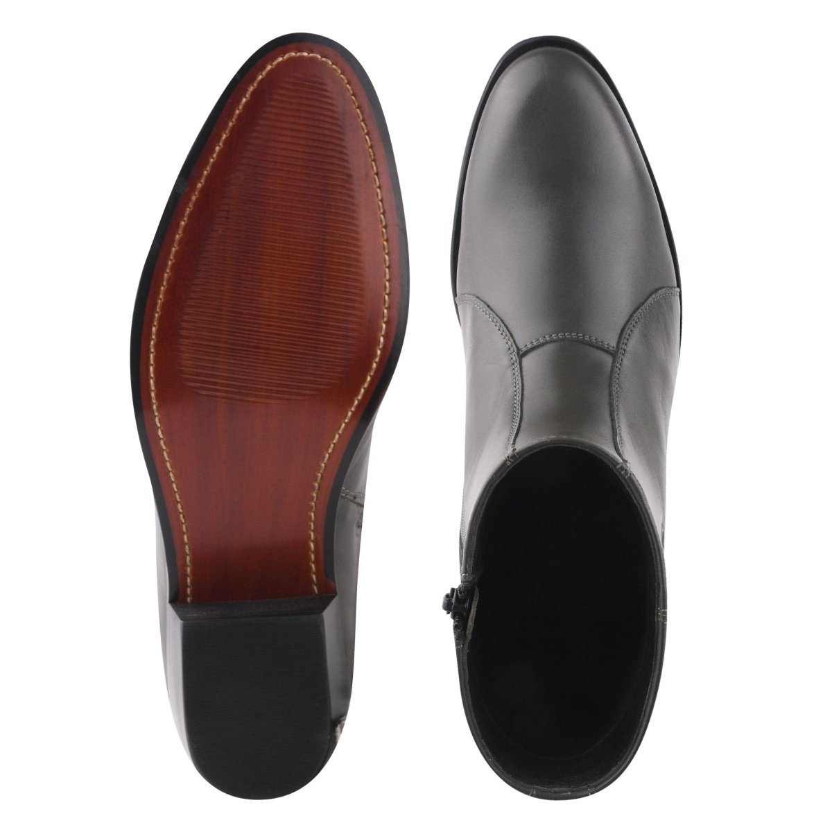 Liberty Zeno Jazzy Jackman Leather Ankle Length Boots for Men