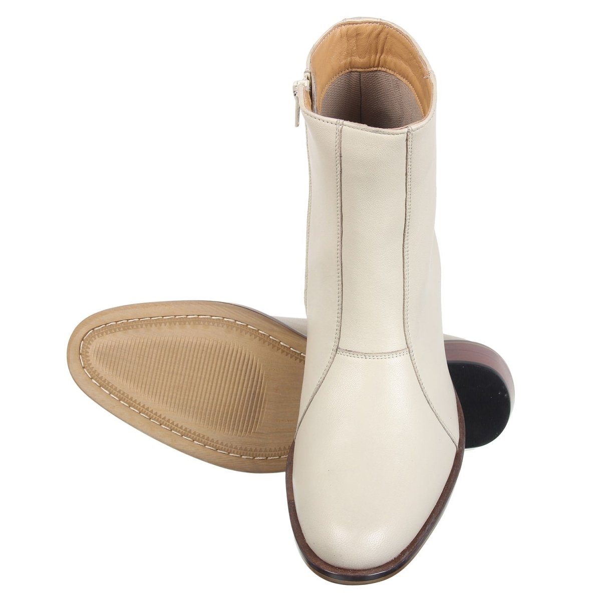 Liberty Zeno Jazzy Jackman Leather Ankle Length Boots for Men