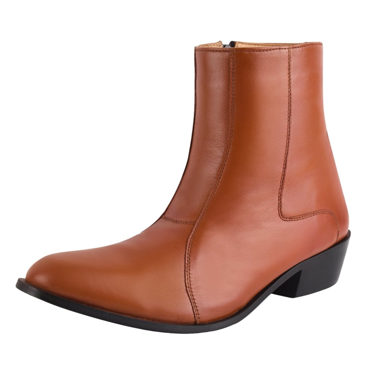 Liberty Zeno Jazzy Jackman Leather Ankle Length Boots for Men
