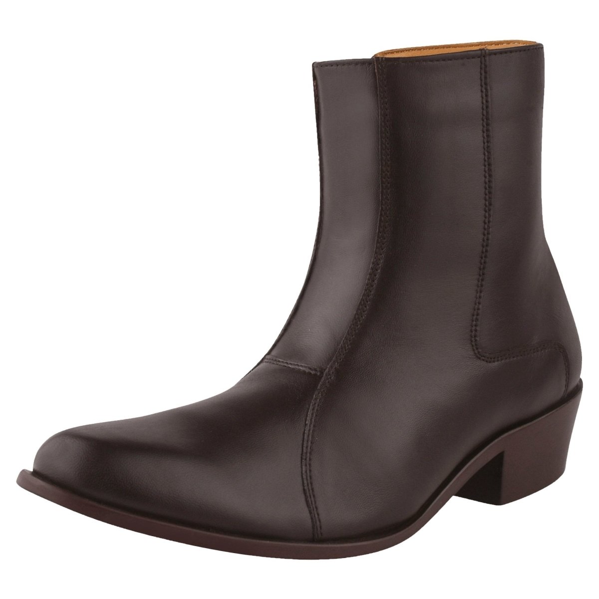 Liberty Zeno Jazzy Jackman Leather Ankle Length Boots for Men