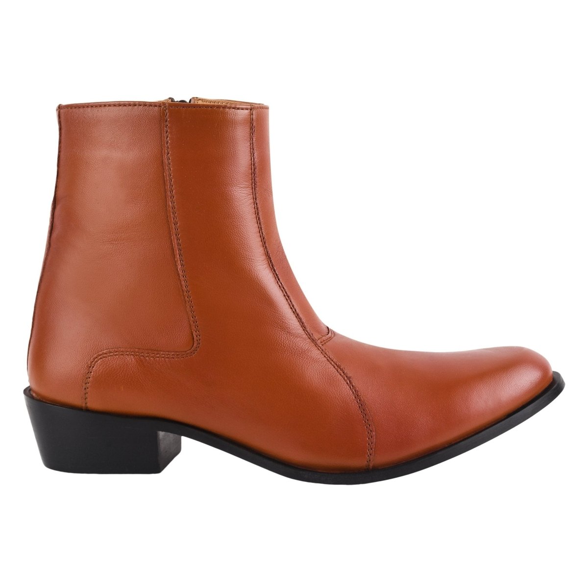 Liberty Zeno Jazzy Jackman Leather Ankle Length Boots for Men