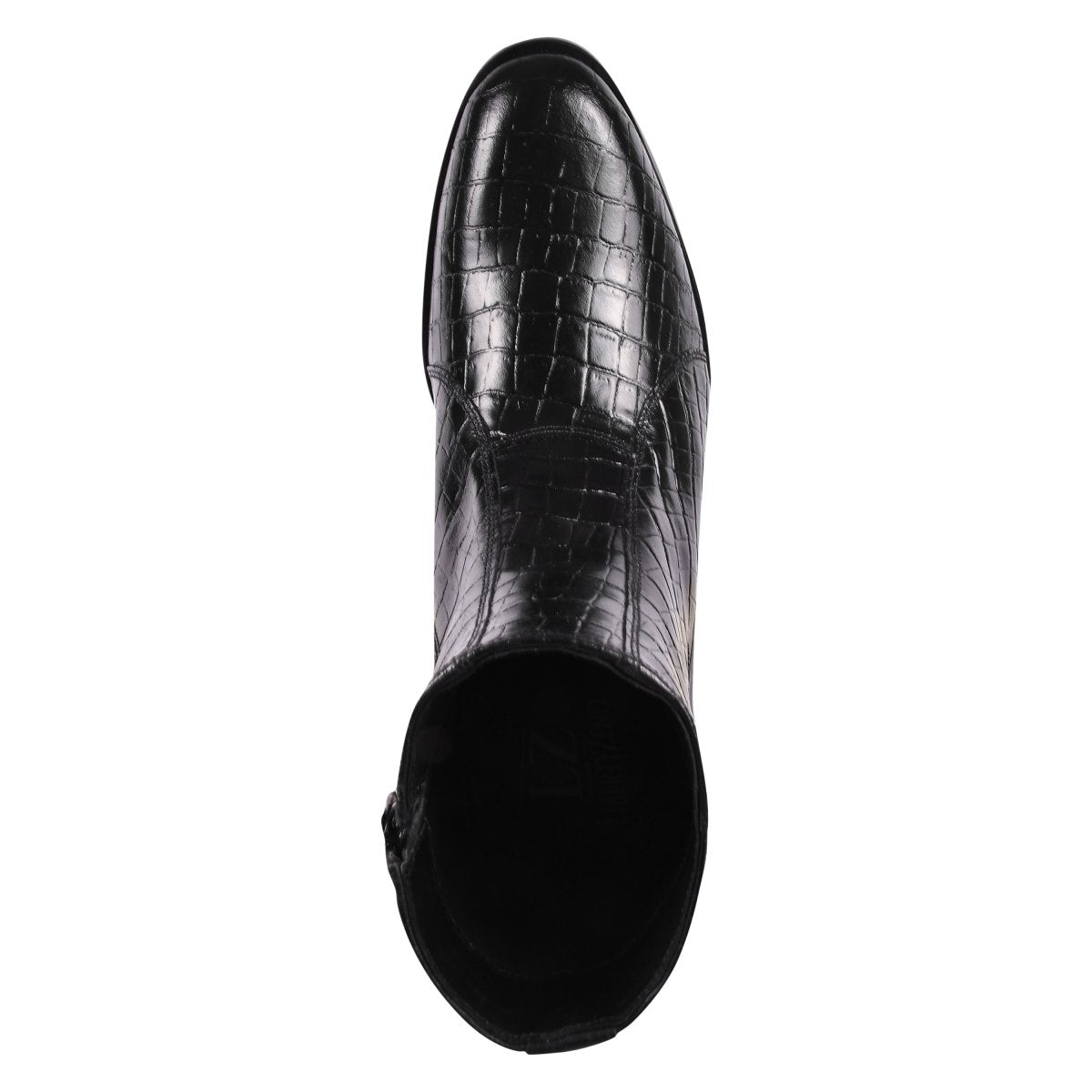 Liberty Zeno Jazzy Jackman Leather Print Ankle Length Boots