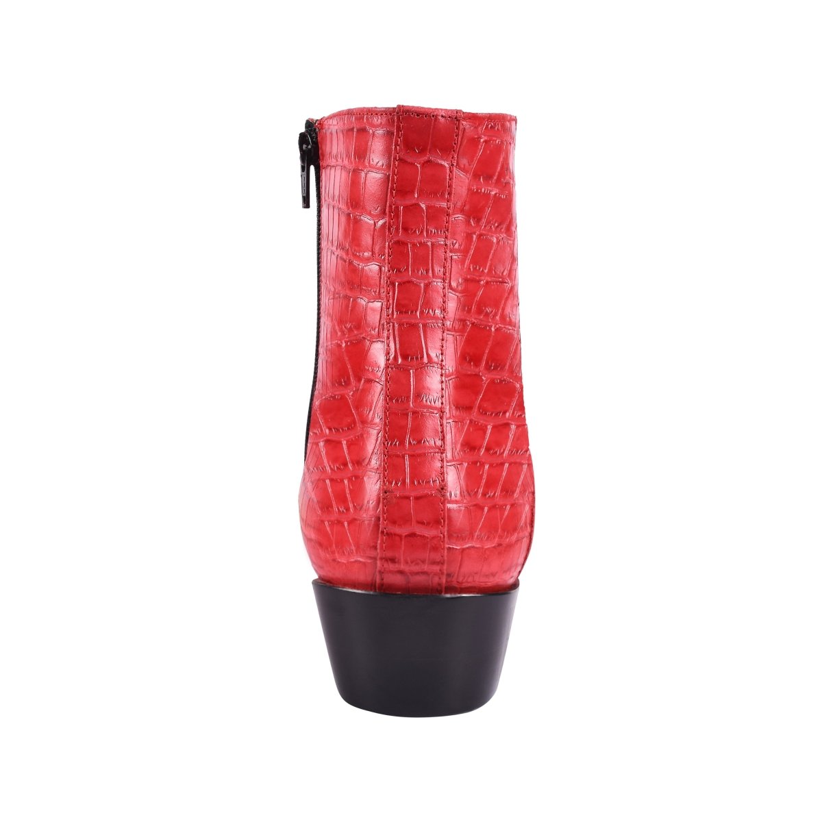 Liberty Zeno Jazzy Jackman Leather Print Ankle Length Boots