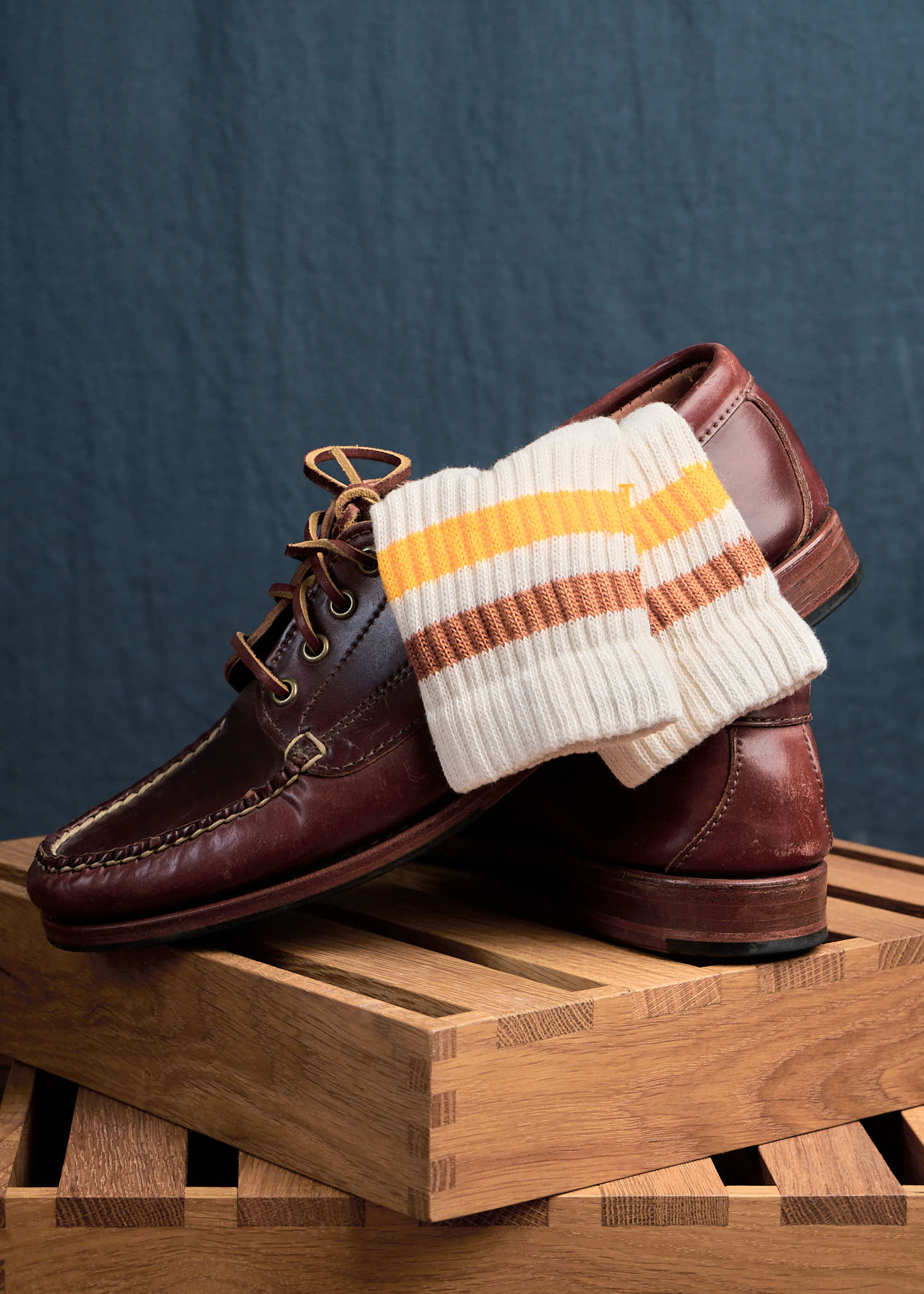 The Retro Stripe Quarter Crew