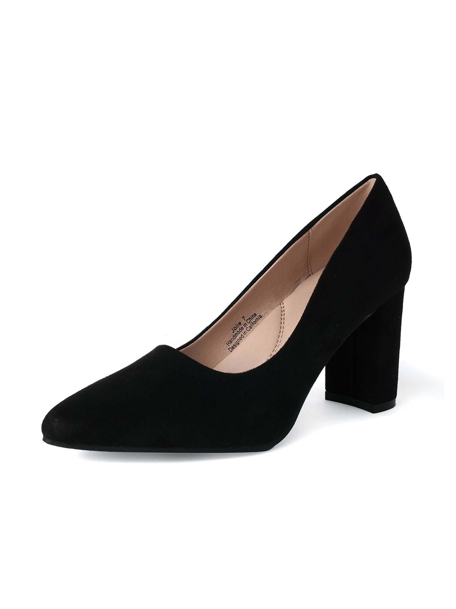 Jolie | Black Suede
