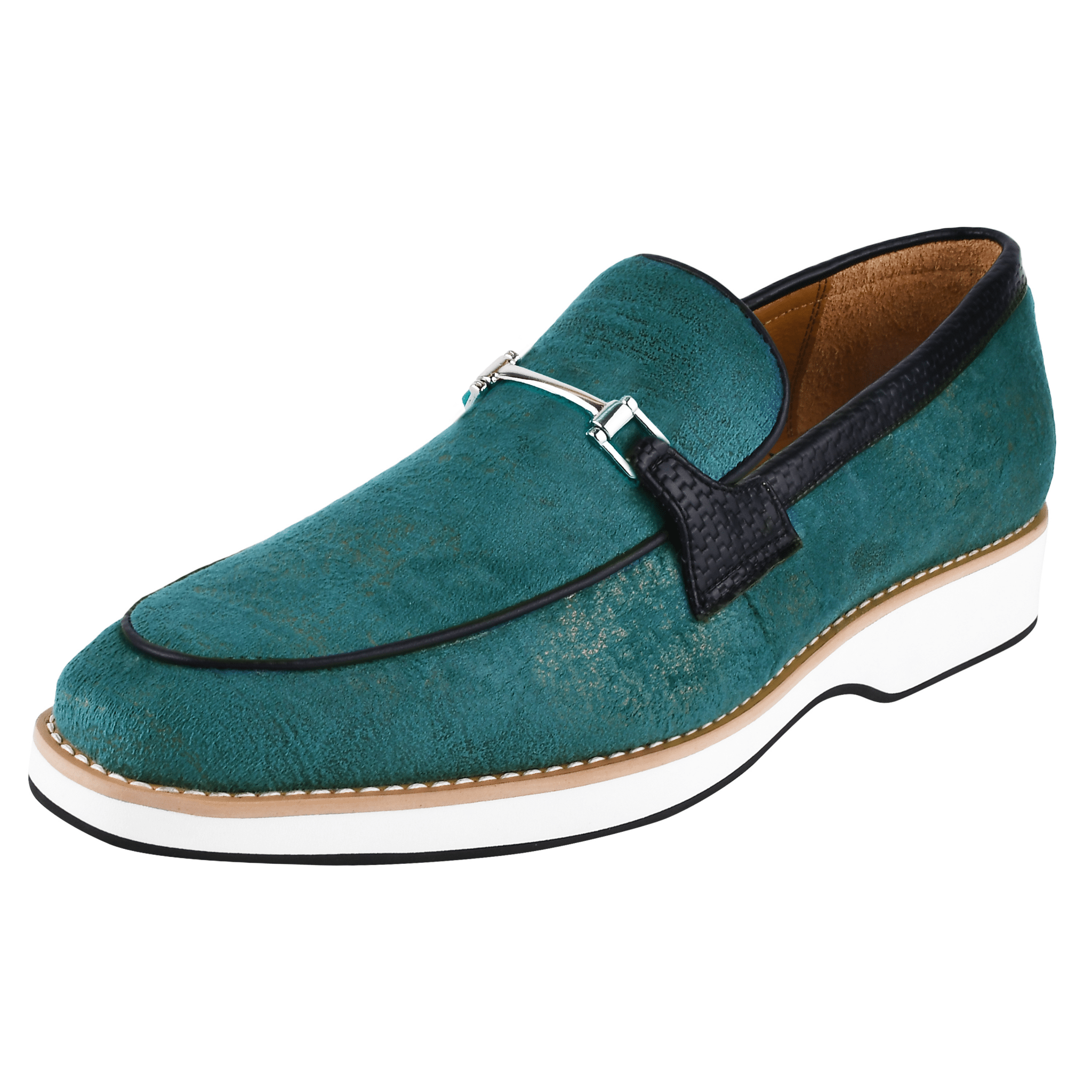 LIBERTYZENO Jordan Men Eva Sole Buckle Slip-On Casual Shoes front view