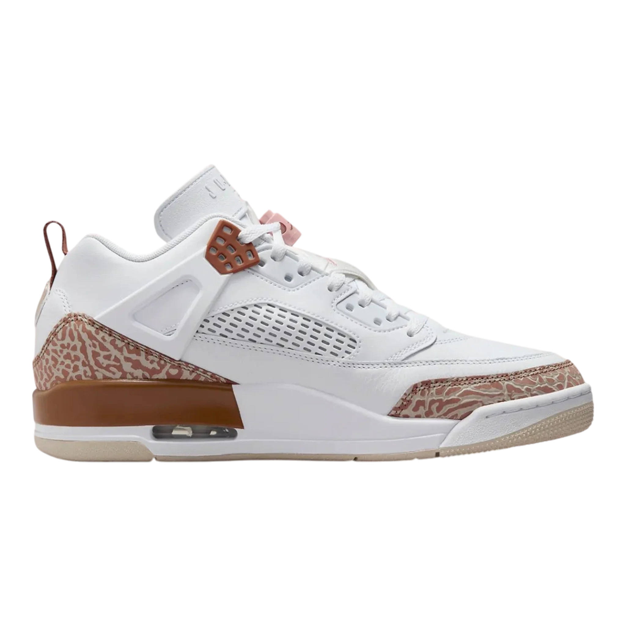 Nike Jordan Spizike Low Men's Sneakers — White/Archaeo Brown Low-Top
