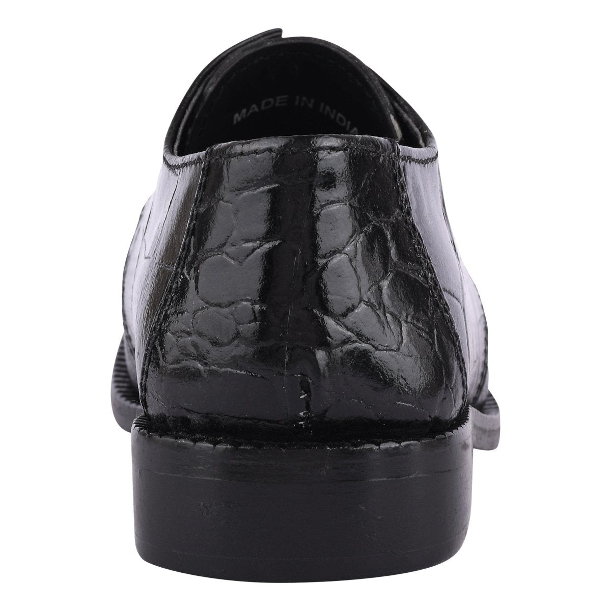 Liberty Zeno Joseph Black Leather Oxford Style Dress Shoes for Kids