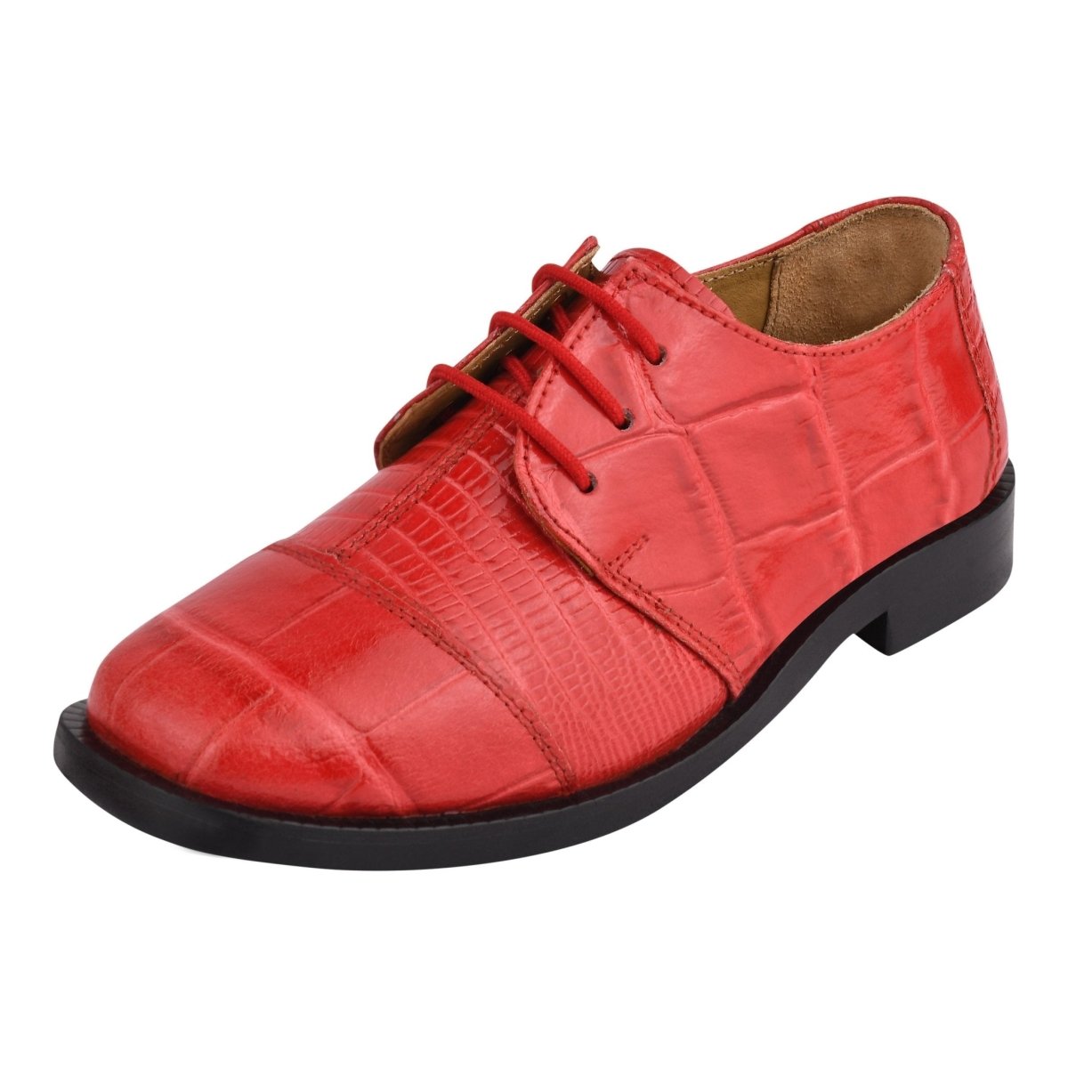 Liberty Zeno Joseph Leather Oxford Style Dress Shoes for Kids
