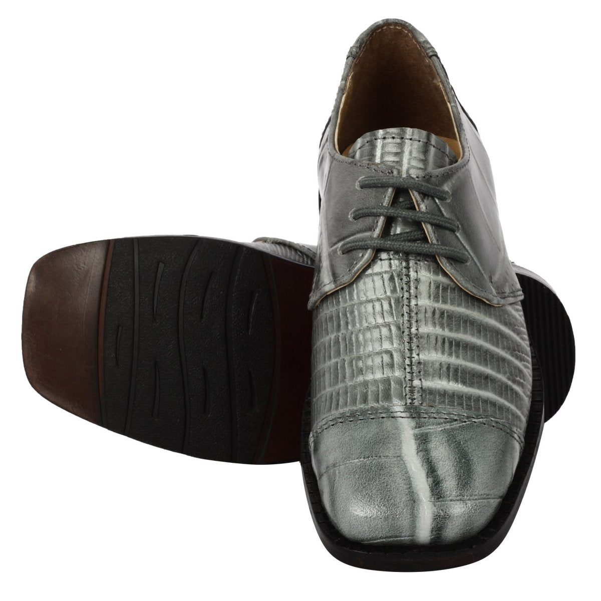 Liberty Zeno Joseph Leather Oxford Style Dress Shoes for Kids
