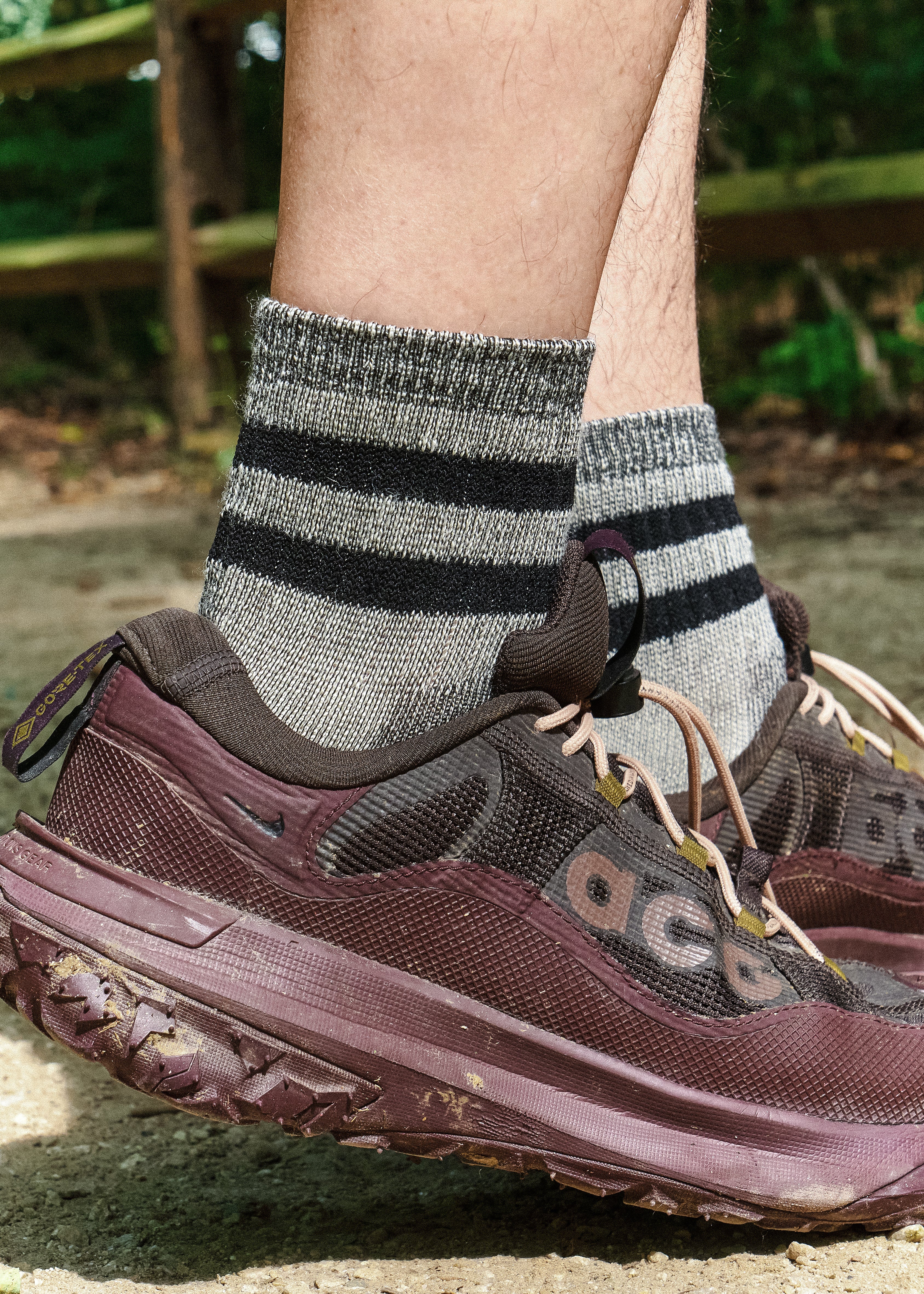 American Trench Merino Activity Quarter Crew Socks
