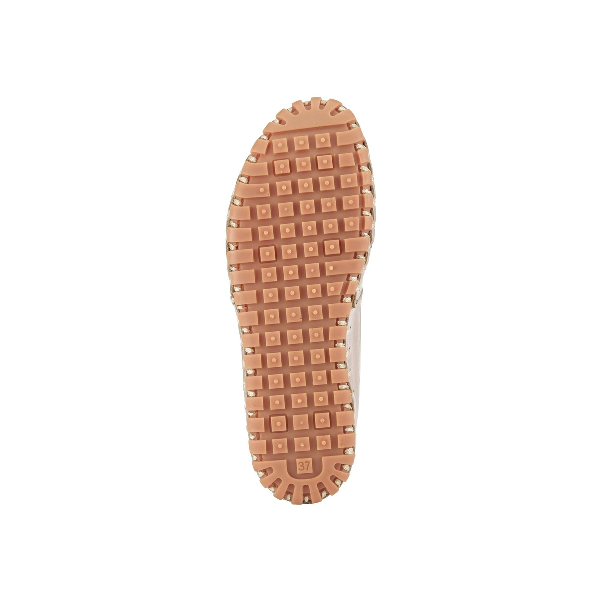 Spring Step Kathaleta women's grey slip-on shoe, outsole view
