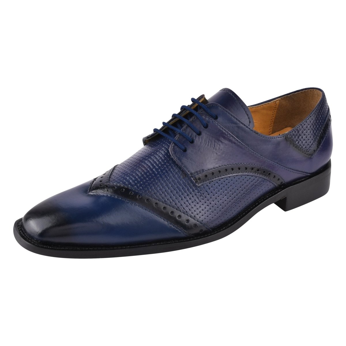 Liberty Zeno Kazma Leather Oxford Style Lace Up Dress Shoes