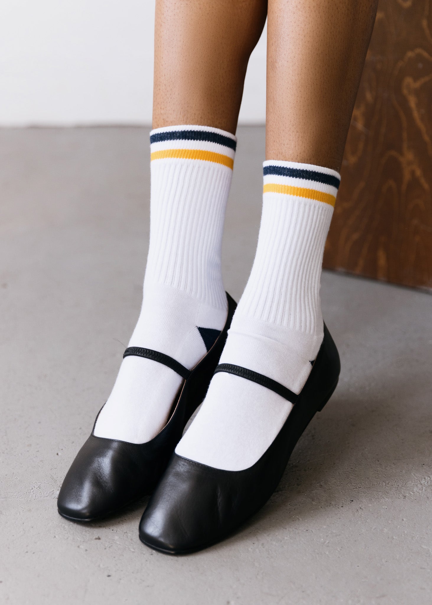 American Trench The Kennedy Crew Socks side view