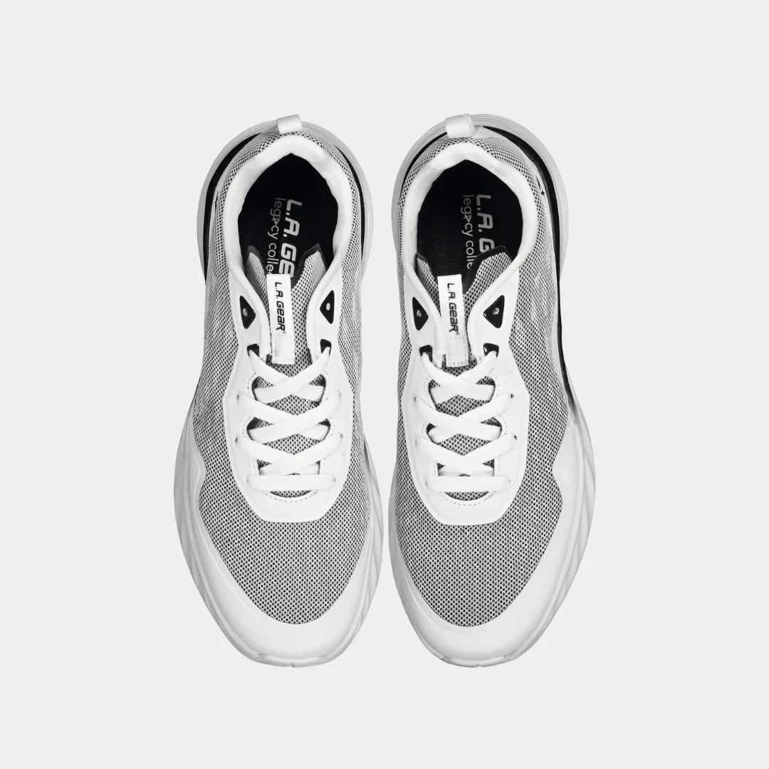 LA Gear Men's Highland Lowtop | White x Black
