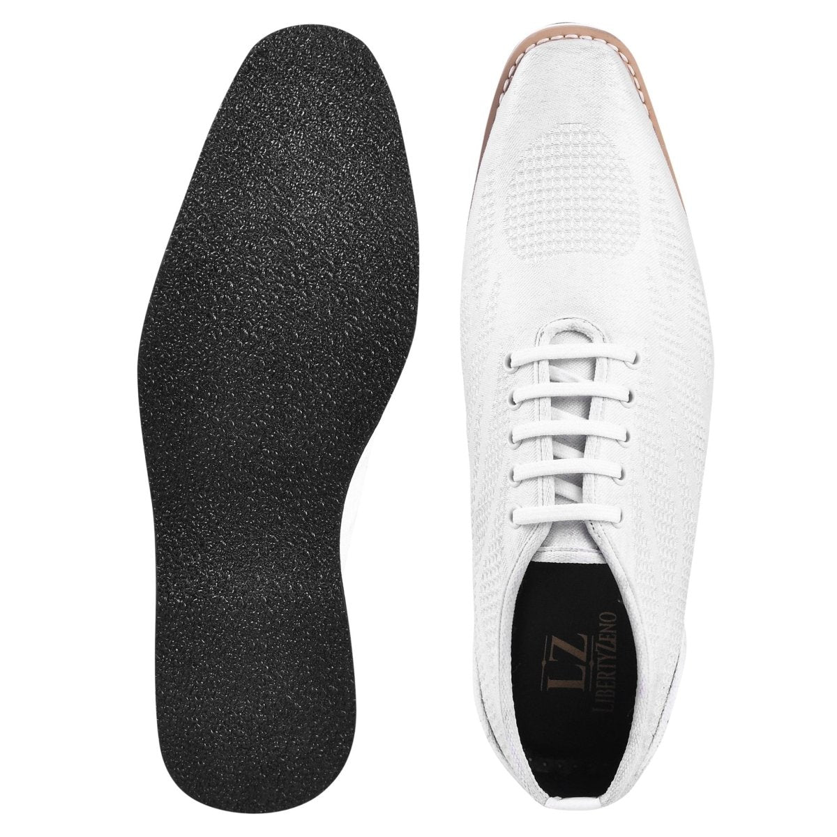 Liberty Zeno Lava Singh Mens Casual Textile Printed Lace up Shoes
