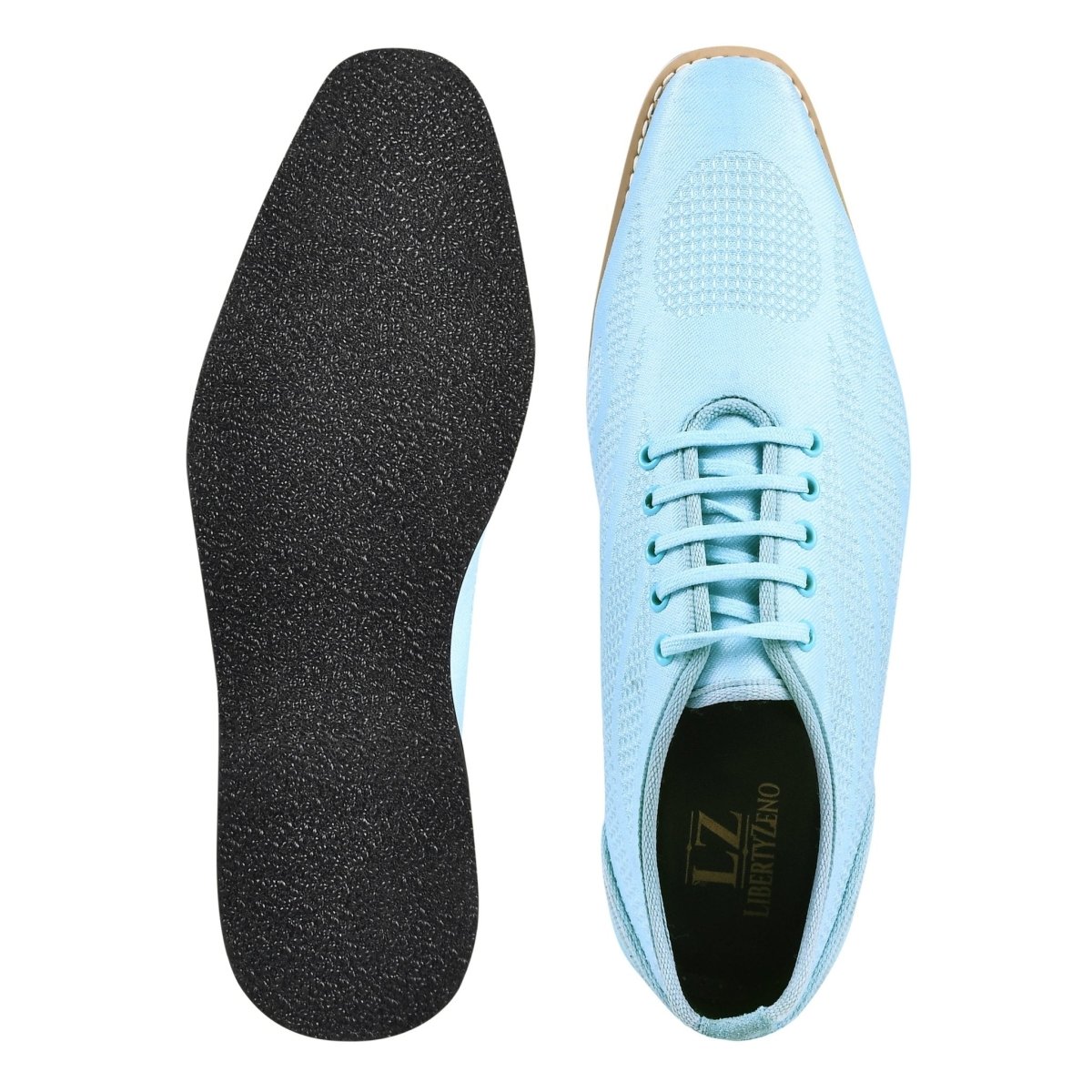 Liberty Zeno Lava Singh Mens Casual Textile Printed Lace up Shoes