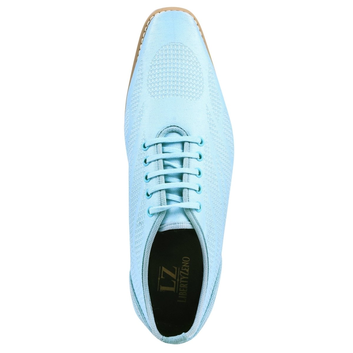 Liberty Zeno Lava Singh Mens Casual Textile Printed Lace up Shoes
