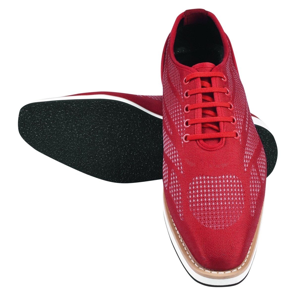 Liberty Zeno Lava Singh Mens Casual Textile Printed Lace up Shoes