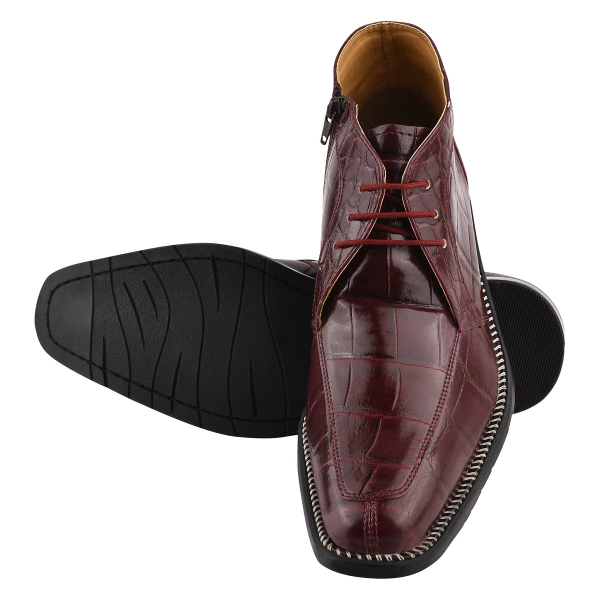 Liberty Zeno Liam Genuine Leather Lace - Up Style Boots for Men