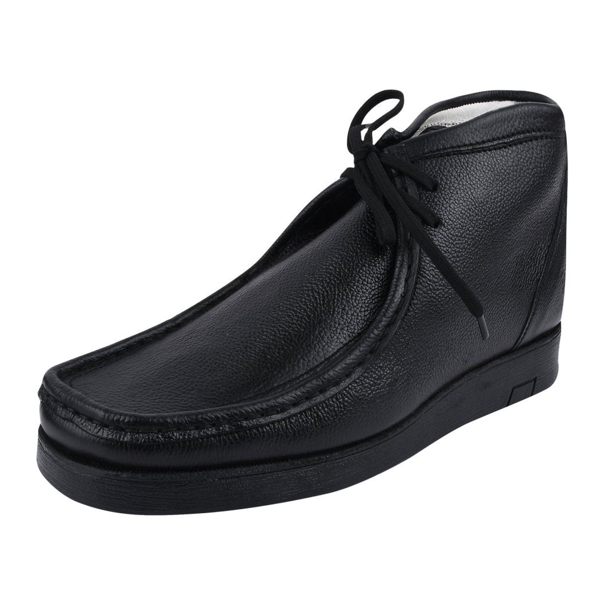 Liberty Zeno HAMARA JOE men's black chukka boots, three-quarter side view