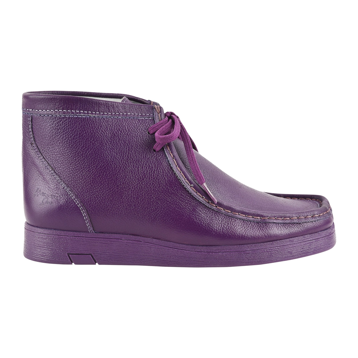 Liberty Zeno HAMARA JOE men's purple chukka boots, side view