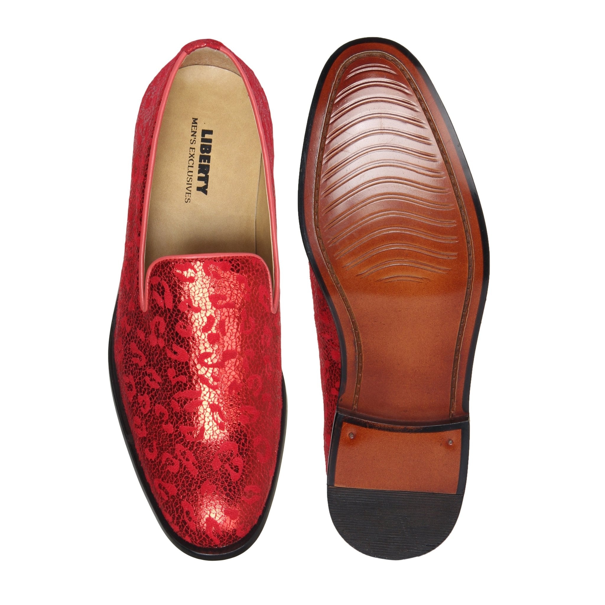 Liberty Zeno LIBERTYZENO Slip On for Mens Leather Cushioned Footbed Tassels Loafer Shoes view 8