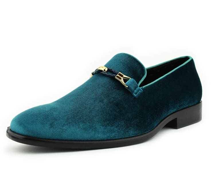 Amali Aller - Teal Loafers — product view 1