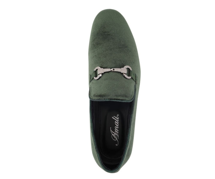 Amali Harrison Green Loafers — product view 3