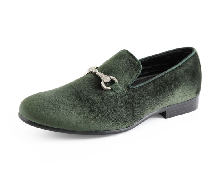 Amali Harrison Green Loafers — product view 1