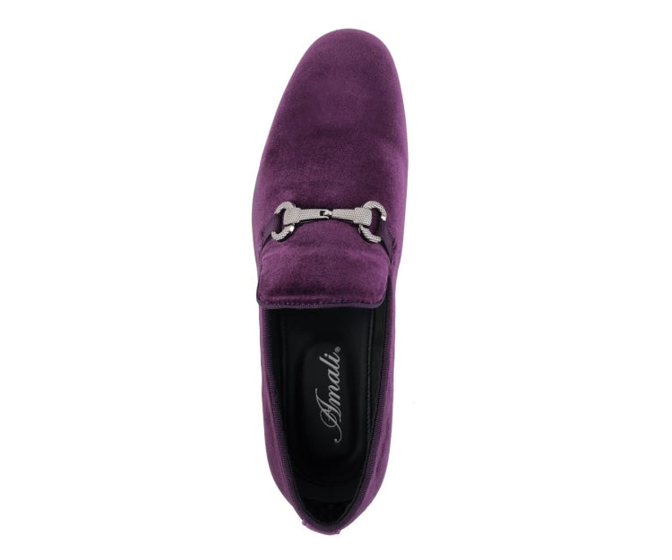 Amali Harrison Purple Loafers — product view 3