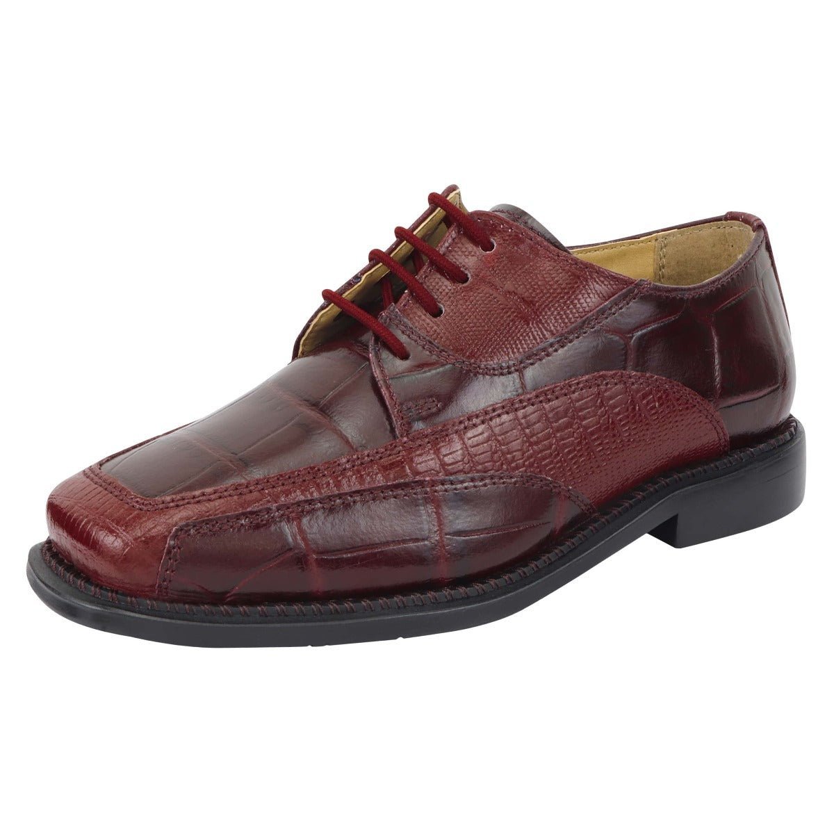 Liberty Zeno Lucifer Leather Oxford Style Dress Shoes for Kids
