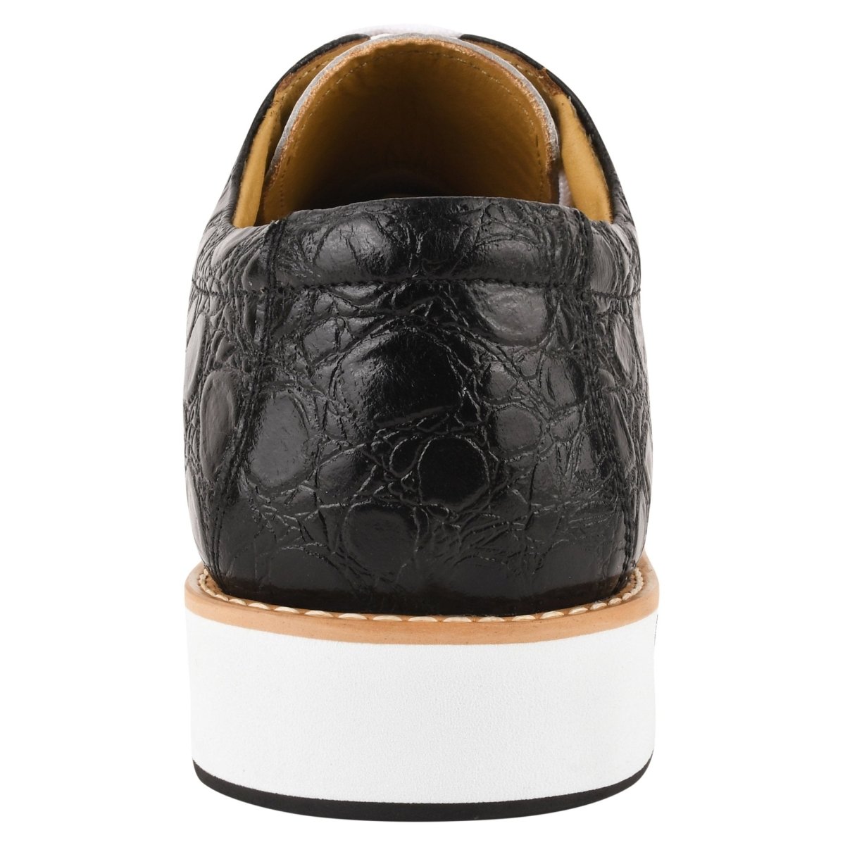 Liberty Zeno Lucky mens oxford croco lizard print casual shoes