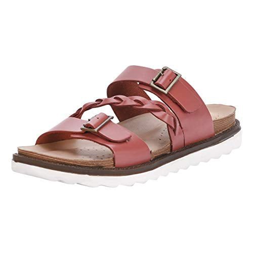 Liberty Zeno Maddy Leather Platform Slides Sandals