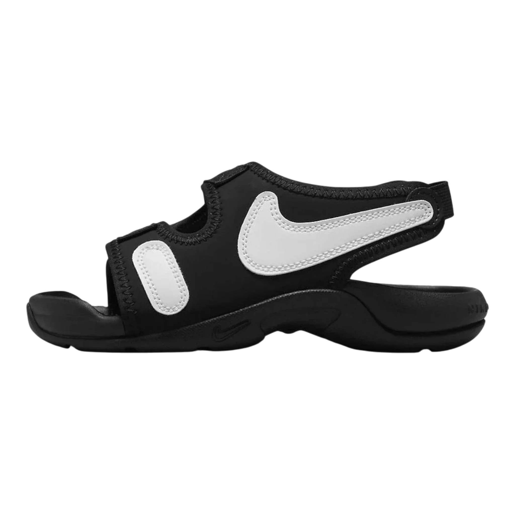 Nike SUNRAY ADJUST PS Kids Sandals Black White
