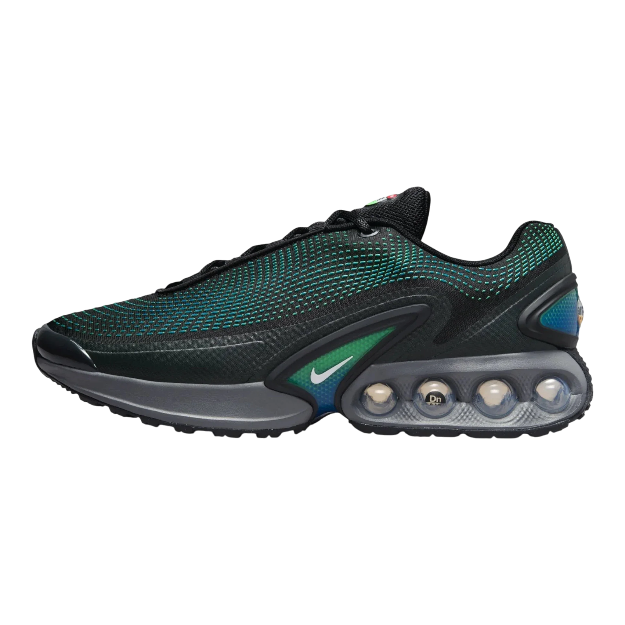 Nike Air Max DN Men's Sneakers — Black/Hyper Cobalt Low-Top