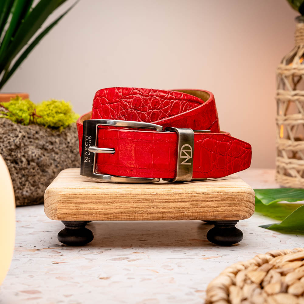 Riccardo Belt Light Red