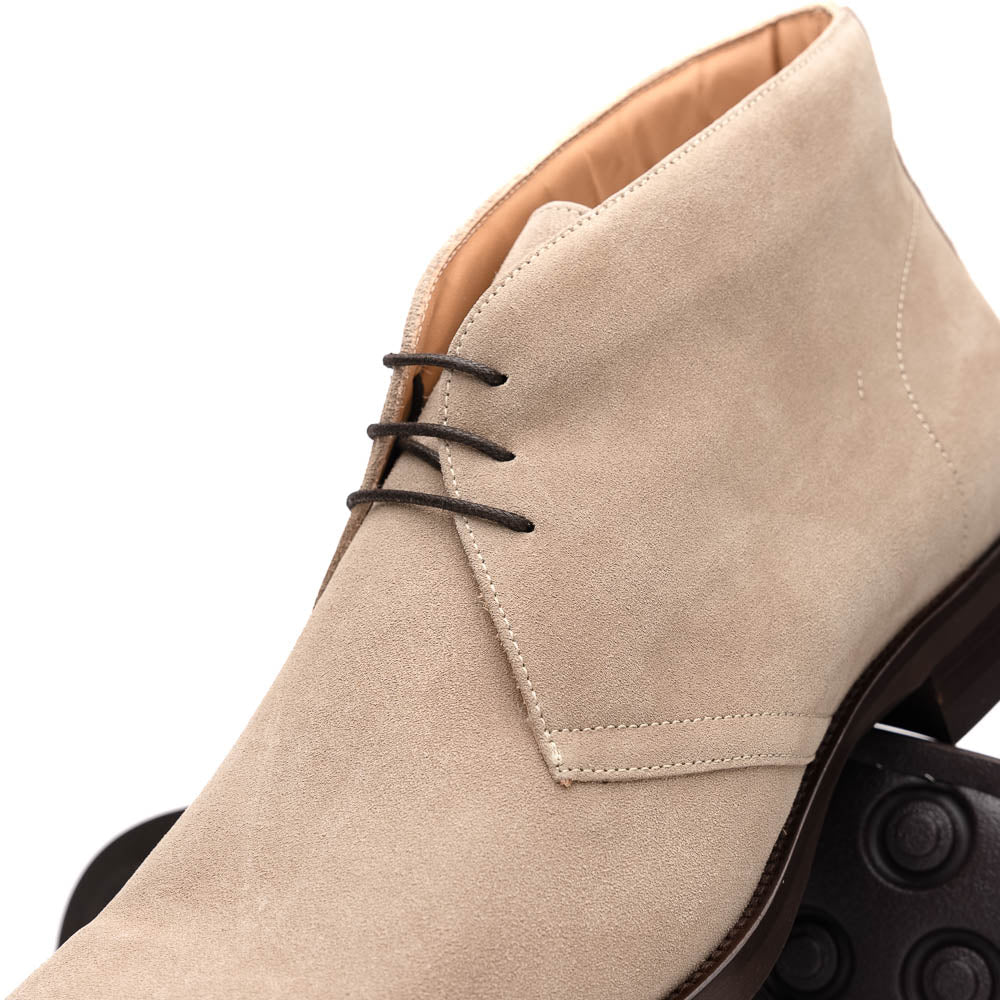 Zelli Italia Men's 46-592-SND MARCO Suede Calfskin Chukka Boot Sand