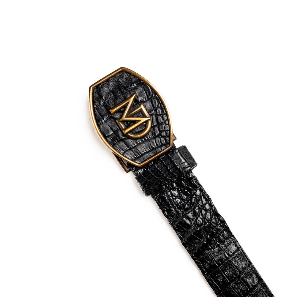 Marco Di Milano Marlboro Belt Black – rear view