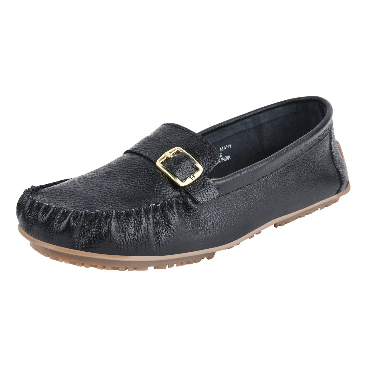 Liberty Zeno MARY Genuine Leather Women's Slip On Buckle Loafers