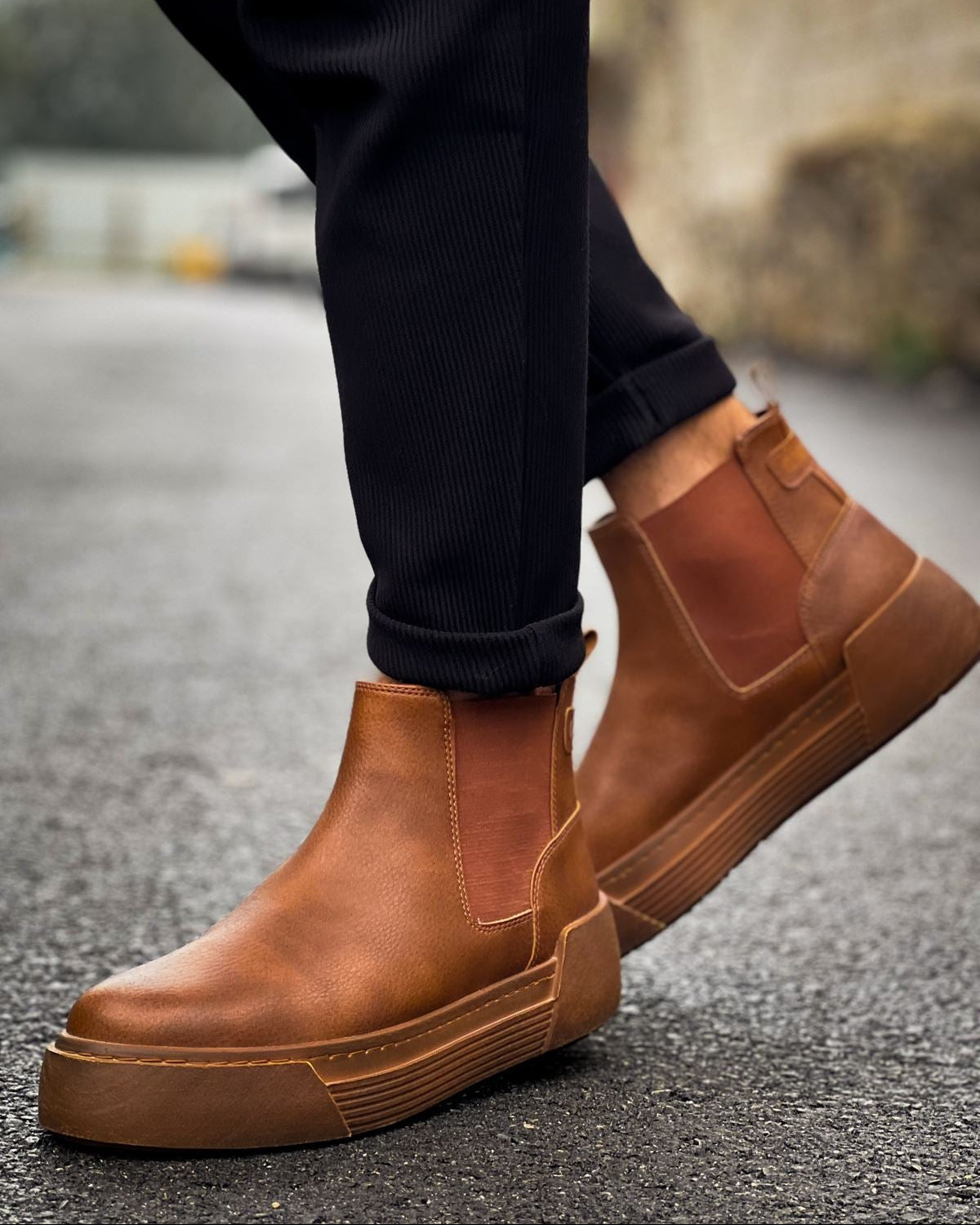 Apollo Moda Men's Avalon Light Brown – product view 5