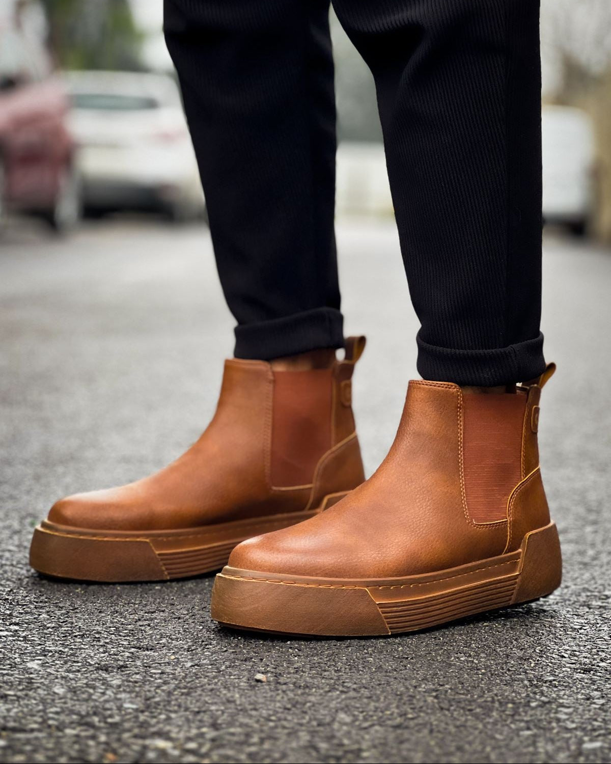 Apollo Moda Men's Avalon Light Brown – product view 6
