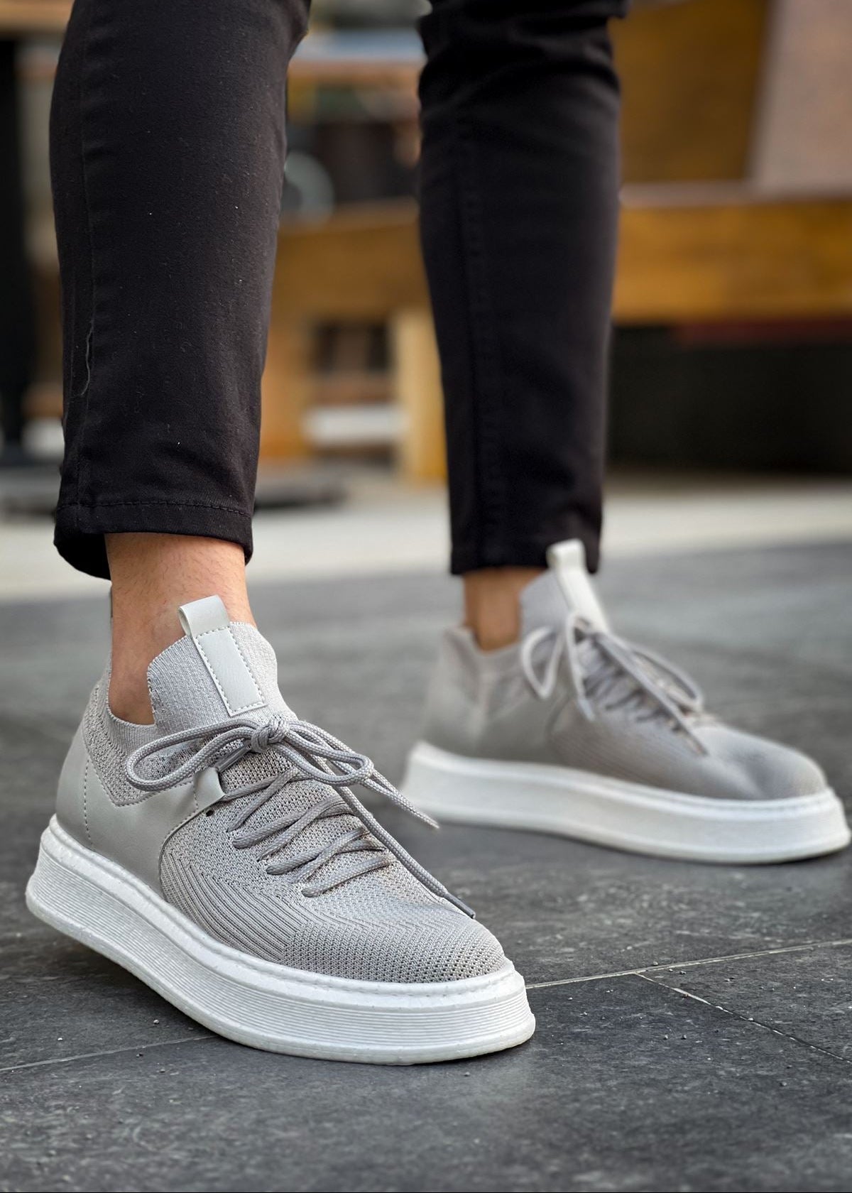 Apollo Moda Men's Madrid Gray – product view 2