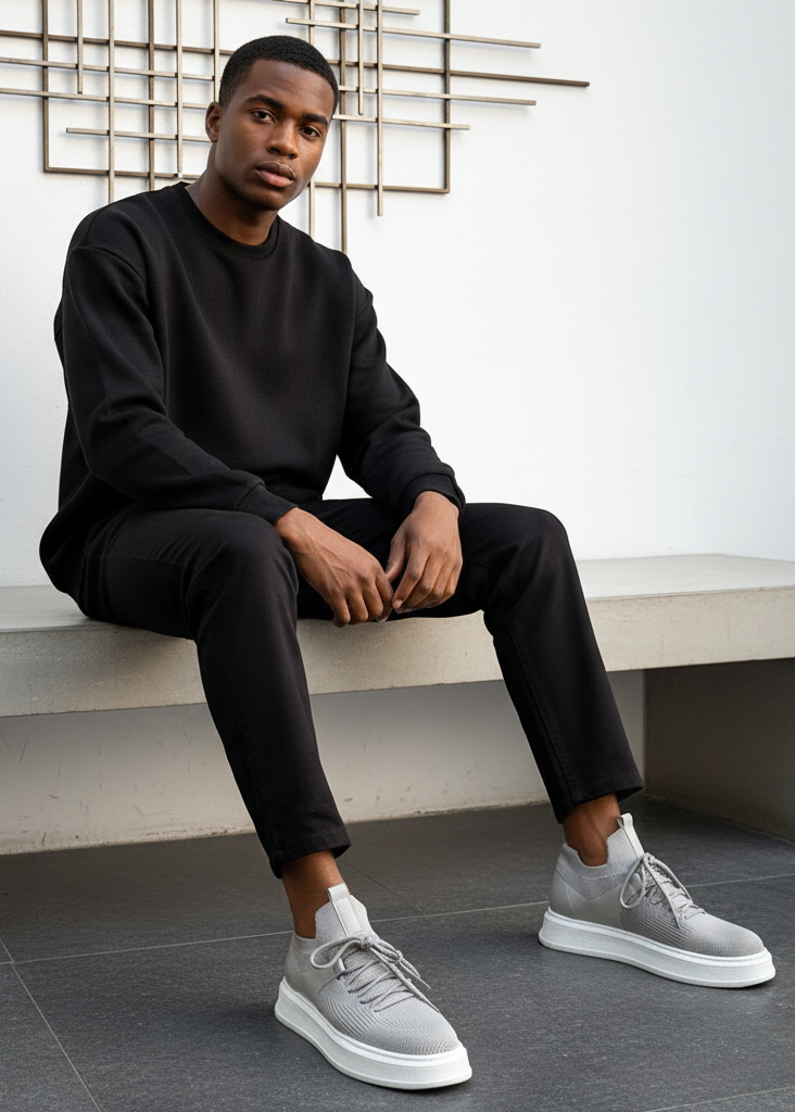 Apollo Moda Men's Madrid Gray – product view 7